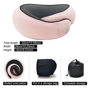Travel Car Neck Memory Foam Pillow Airplane Pillow Neck Cushion U